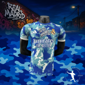 Maillot Real Madrid Street Camo – Édition Graffiti Nocturne