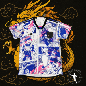 Maillot Équipe du Japon × Dragon Ball Z 2025 – Édition Limitée Collector