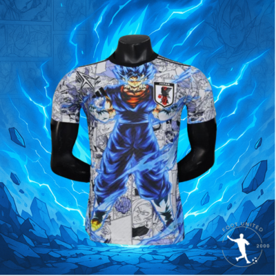 Maillot Japon × Dragon Ball Z – Goku Super Saiyan Blue Maillot Japon × Dragon Ball Z – Goku Super Saiyan Blue