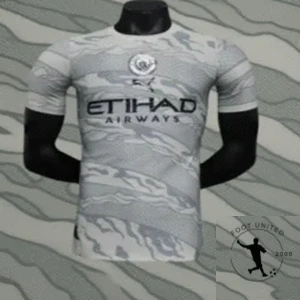 Maillot Manchester City Third 2023/24 - Camouflage Gris