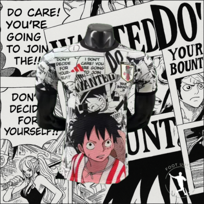 Maillot One Piece × Équipe du Japon « Wanted » 2024 – Édition Limitée Maillot One Piece × Équipe du Japon « Wanted » 2024 – Édition Limitée