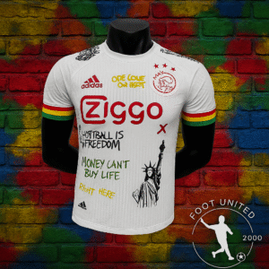 Maillot de Foot de l'Ajax Amsterdam Bob Marley
