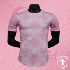 Maillot de foot concept Algérie Rose – Édition Prestige Urbaine