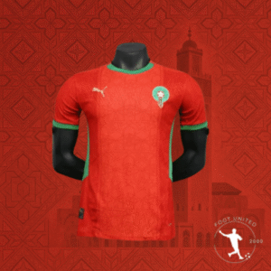 Maillot Extérieur Maroc 2023/24 – (Rouge & Vert)