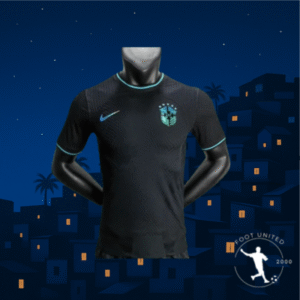 Maillot Brésil Noir 2024 – Édition Noire