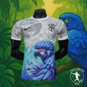 Maillot Concept Brésil – Jungle Tropicale & Ara Bleu Royal