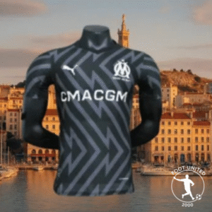 Maillot de foot concept de l’OM – Édition Vieux-Port Crépusculaire