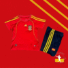 maillot et short de foot de la Belgique