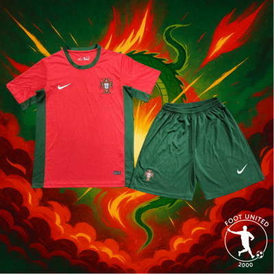 Maillot Portugal Home 2024/25 – Rouge & Vert Maillot Portugal Home 2024/25 – Rouge & Vert