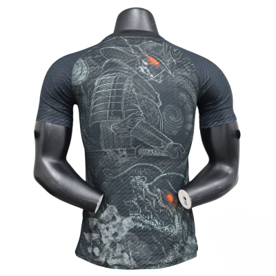 Design sans titre-14 Maillot de foot du Japon Away 2024/25 – Noir Édition Samouraï