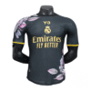 Maillot concept Real Madrid x Y-3 2024 – Noir & Or floral