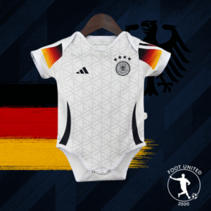 Body bébé Allemagne 2024 – Édition Junior Noir-Rouge-Or