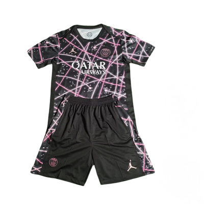Design sans titre-27 Maillot et short de foot extérieur PSG 2024/25 – Jordan “Neon Grid”