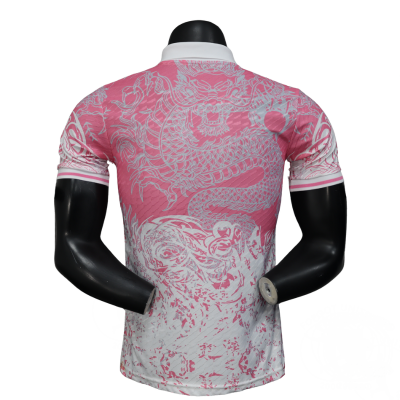 Design sans titre-4 Maillot concept Real Madrid Dragon Rose 2024 – Design exclusif et stylé