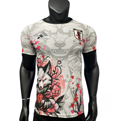 Design sans titre-403 Maillot concept Japon Loup Sakura – Design exclusif manga et fleurs