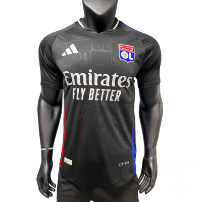 Maillot Olympique Lyonnais 2023/2024 concept – Noir élégant