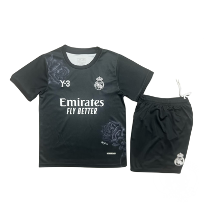 Maillot et short de foot Real Madrid Y-3 2024 – Noir élégant