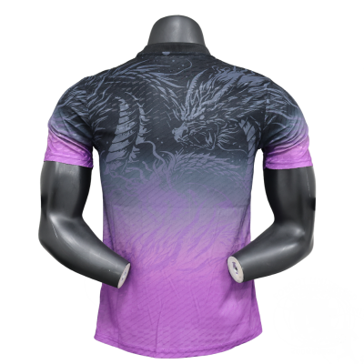 Maillot concept Real Madrid Dragon Violet & Noir – Design puissant 2024