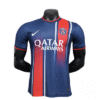 Maillot de foot concept PSG 2024 domicile – Bleu, rouge et blanc Qatar Airways