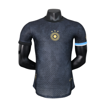 Maillot Concept Argentine – Édition Black Gold Capitano promo Maillot de foot concept Argentine – Édition Black Gold Capitano