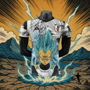 Maillot Concept Vegeta Blue – Style Manga Électrique