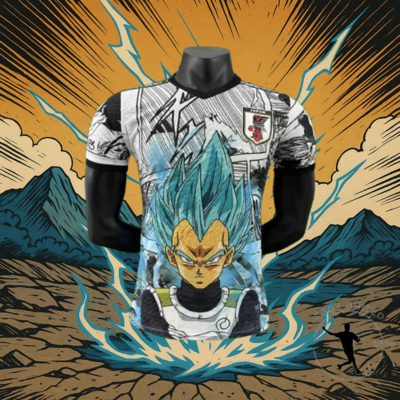 Maillot Concept Vegeta Blue – Style Manga Électrique Maillot Concept Vegeta Blue – Style Manga Électrique