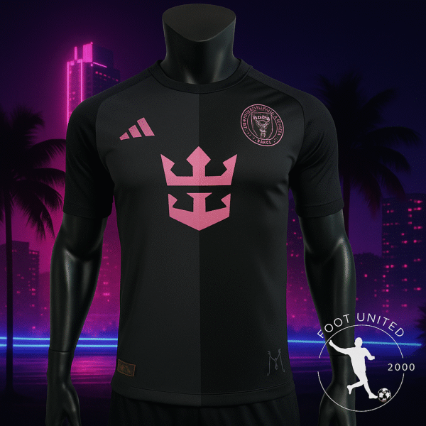 Maillot de foot Inter Miami CF – Édition Black Crown