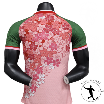 Maillot de foot Japon 2025 « Sakura » – Édition Fleurs de Cerisier