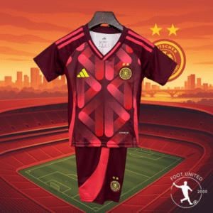 Maillot et short de foot Allemagne 2024 “Red Geometry” | Adidas