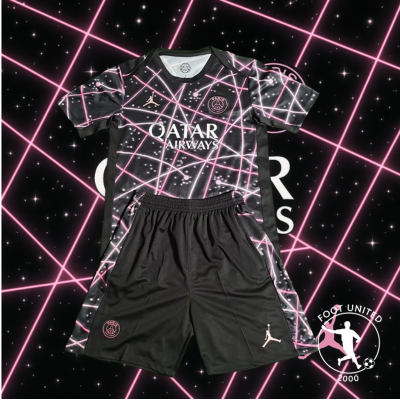 Maillot et short de foot extérieur PSG 2024:25 – Jordan “Neon Grid” Maillot et short de foot extérieur PSG 2024/25 – Jordan “Neon Grid”