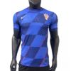 Maillot de foot de l'équipe de Croatie – Damier Bleu à Diagonales Rouges