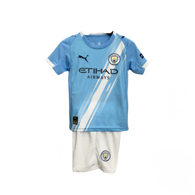 Design sans titre-59 Maillot et short de foot Manchester City 2023/24 Domicile – Édition “Sky Stripes”