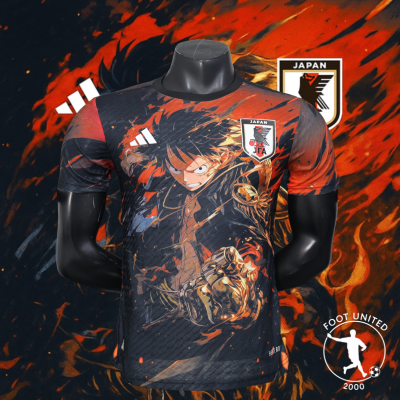 Maillot Japon One Piece « Pirate King » – Édition Exclusive FootUnited2000 Maillot Japon One Piece « Pirate King » – Édition Exclusive FootUnited2000