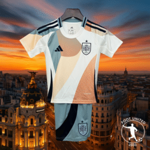 Maillot et short de foot Espagne 2024/25 Extérieur – Édition “Arte Moderno”