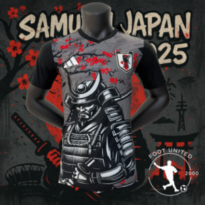 Maillot de foot  Samurai Japan 2025 : L’ âme Guerrière du Japon
