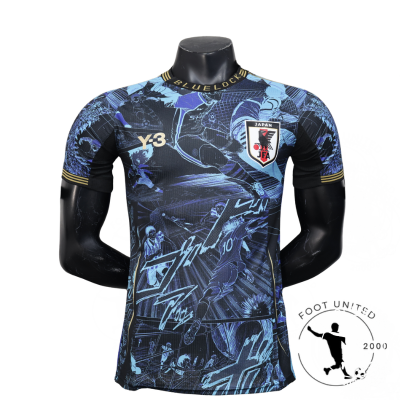 Maillot de foot concept du Japomn ONE PIECE LUFFYY-4 Maillot de foot Japon Y3 – Le football rencontre le manga !