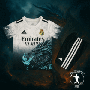 Maillot + Short Enfant Real Madrid « Dragon » Concept