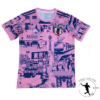 Maillot de foot Japon 2025 « Métropoles » – Tokyo & Osaka rose