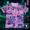 Maillot de foot Japon 2025 « Métropoles » – Tokyo & Osaka rose