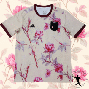 Maillot de foot “Rose de Kyoto” – Édition spéciale Florale