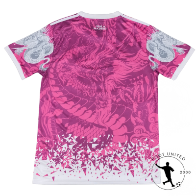 Maillot de foot concept Real de Madrid Dragon Magenta livraison Maillot de foot concept Real de Madrid Dragon Magenta